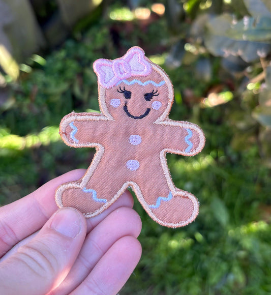 Gingerbread Center Clip On