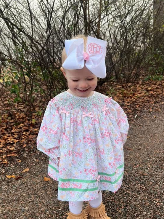 Monogrammed Bow